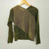 レイビームス Ray BEAMS 24AW RBS フロッキー ストライプ Vネック トップス レディース