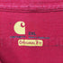 カーハート Carhartt ORIGINAL FIT 袖プリント クルーネック コットン ロンT メンズ 2XL