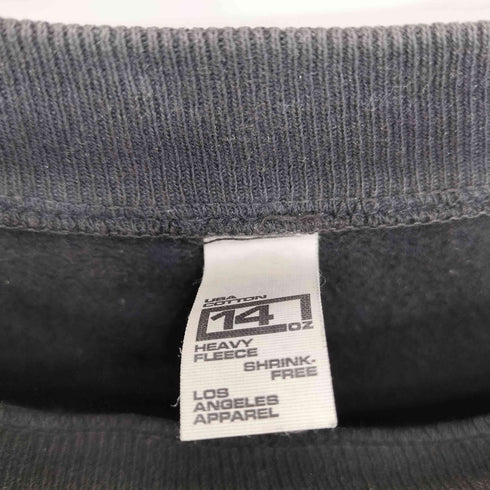 ロサンゼルスアパレル Los Angeles Apparel USA製 14oz ヘビーウエイト クルーネックスウェット メンズ import:L