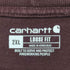 カーハート Carhartt LOOSE FIT WORKWEAR L/S POCKET T-SHIRT クルーネック ポケット コットン ロンT メンズ 2XL