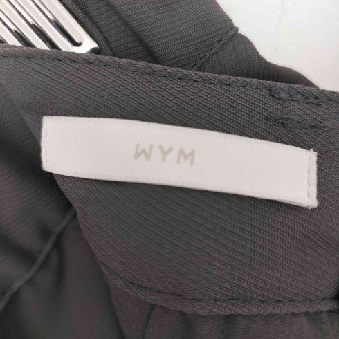 ウィム バイ リドム WYM LIDNM HIGH TWISTED GABA WIDE TUCK SLACKS メンズ JPN:S