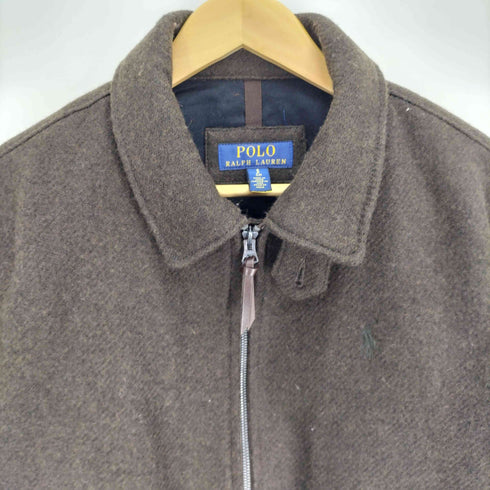 ポロラルフローレン POLO RALPH LAUREN The Langdon ポニー刺繍 ウール ツイル ボンバージャケット メンズ import:S
