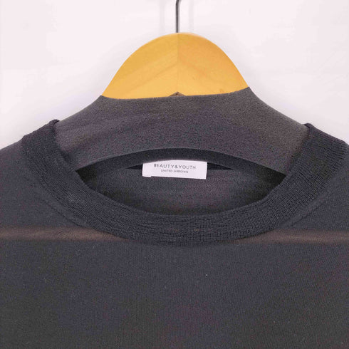 ビューティーアンドユースユナイテッドアローズ BEAUTY & YOUTH UNITED ARROWS シアーワイドクルーネックロングスリーブニット レディース FREE
