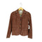 cow leather jines レザー テーラードジャケット レディース JPN:38