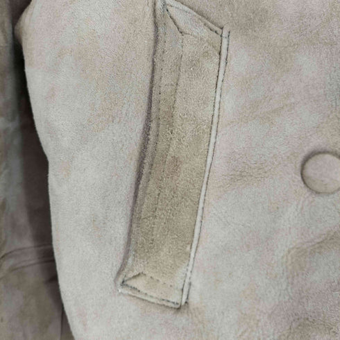 sheepskin far east クロップド ファー ムートンジャケット レディース