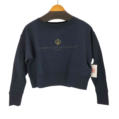 ゴールデン グースデラックスブランド golden goose deluxe brand ロゴプリントクルーネックスウェット レディース