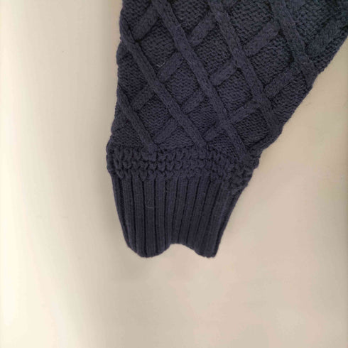 テットオム TETE HOMME ウールナイロンケーブルニット メンズ 6