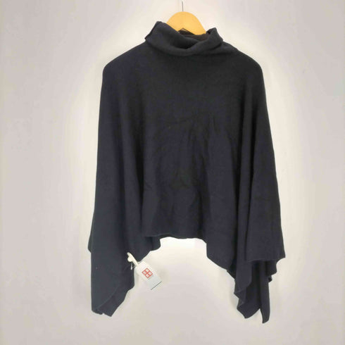 ラルフローレン RALPH LAUREN RL カシミヤ混ワイドスリーブニットポンチョ レディース M