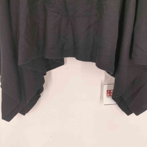 ラルフローレン RALPH LAUREN RL カシミヤ混ワイドスリーブニットポンチョ レディース M