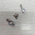 ゲス GUESS 925 STERLING SILVER マルチチャーム ブレスレット レディース FREE