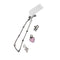 ゲス GUESS 925 STERLING SILVER マルチチャーム ブレスレット レディース FREE