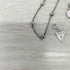 ゲス GUESS 925 STERLING SILVER マルチチャーム ブレスレット レディース FREE
