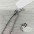 ゲス GUESS 925 STERLING SILVER マルチチャーム ブレスレット レディース FREE