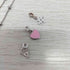 ゲス GUESS 925 STERLING SILVER マルチチャーム ブレスレット レディース FREE