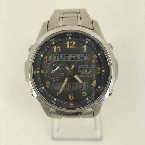 カシオ CASIO LINEAGE メタルバンド ウォッチ メンズ