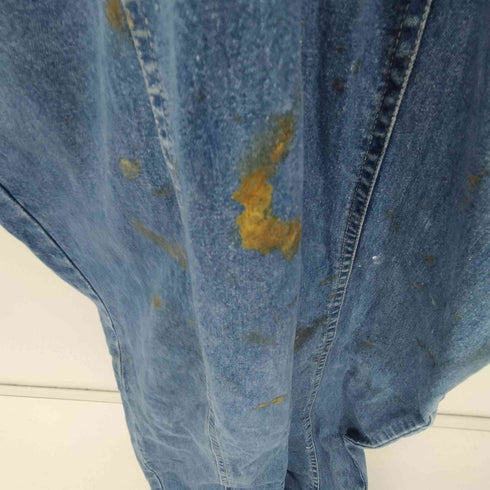 JAG スタッズ デニム 裏地総柄 ジャンプスーツ レディース M