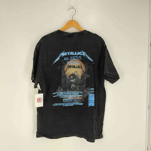 QUELLA STRADA METALICA 両面プリント ウォッシュド クルーネックTシャツ メンズ JPN:XL