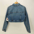 ザラ ZARA クロップド デニム ジャケット レディース import:S