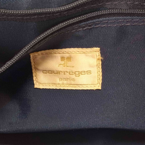 クレージュ courreges ロゴ スタッズ ハンドバッグ vintage レディース