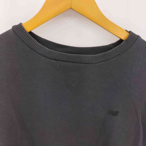 ニューバランス NEW BALANCE MFO Double Face Long Sleeve T-Shirt Vガゼット スウェット メンズ JPN:L
