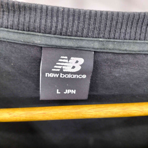 ニューバランス NEW BALANCE MFO Double Face Long Sleeve T-Shirt Vガゼット スウェット メンズ JPN:L