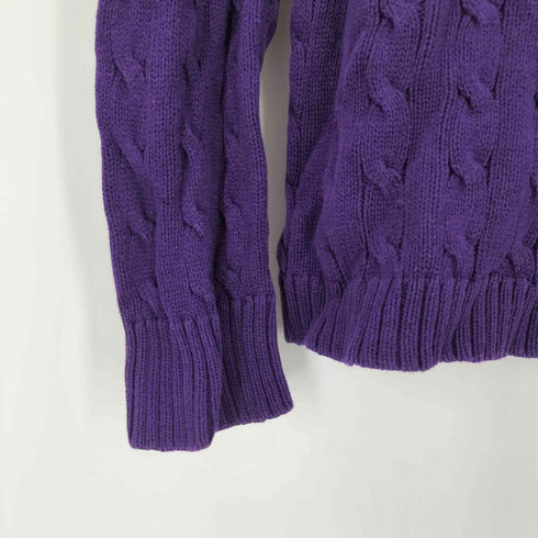 ローレンラルフローレン LAUREN RALPH LAUREN 肩ボタン ケーブルニット レディース XL