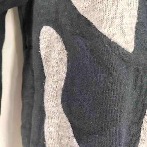 異素材切替 ダブルジップパーカー メンズ