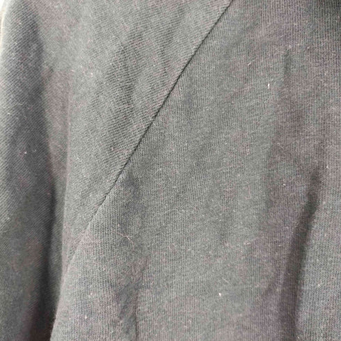 異素材切替 ダブルジップパーカー メンズ