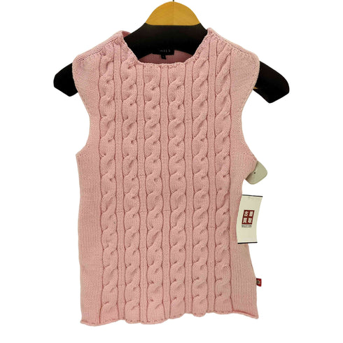 パーリーゲイツ PEARLY GATES ケーブルニットベスト レディース JPN:1