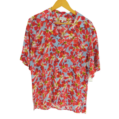 アニエスベーオム Agnes b.homme 総柄アロハシャツ メンズ US:36