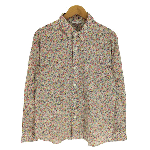 アニエスベーオム Agnes b.homme フラワープリントコットンシャツ メンズ US:40