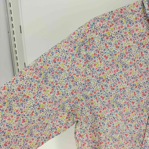 アニエスベーオム Agnes b.homme フラワープリントコットンシャツ メンズ US:40