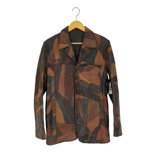 トルネードマート TORNADO MART パッチワーク シープレザー 4Bジャケット メンズ