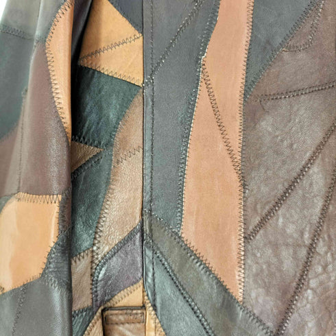 トルネードマート TORNADO MART パッチワーク シープレザー 4Bジャケット メンズ