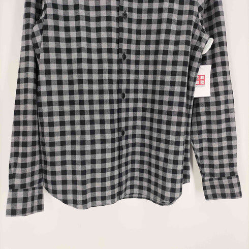 アニエスベーオム Agnes b.homme バンドカラーチェックシャツ メンズ US:38