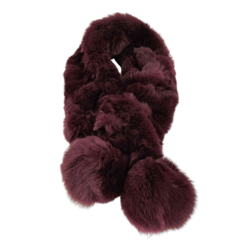 ラビットファーマフラー レディース