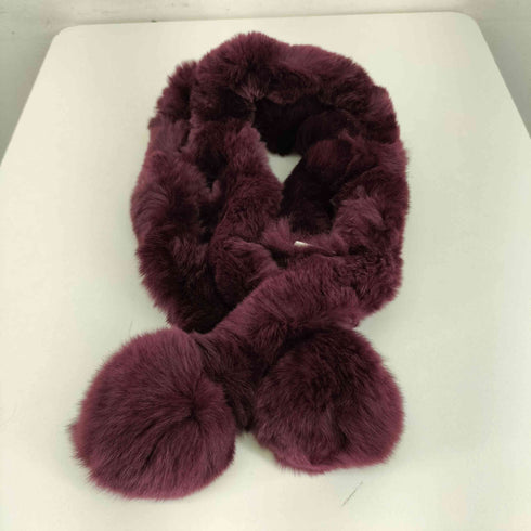 ラビットファーマフラー レディース