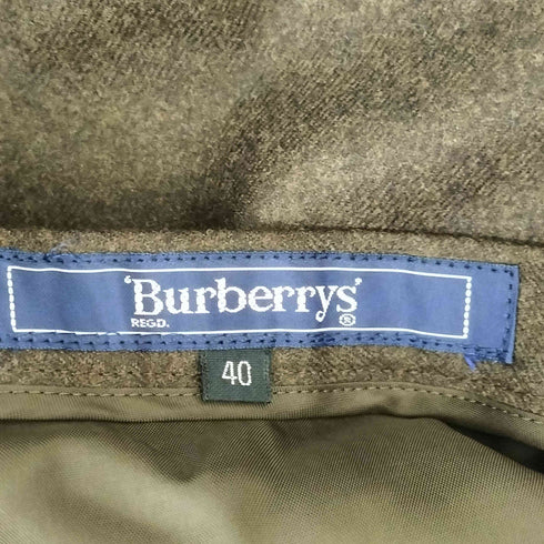 バーバリーズ BURBERRYS ウールスカート レディース 40