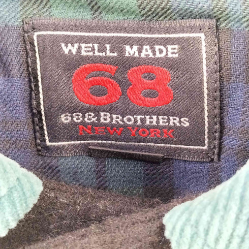 シックスティエイトアンドブラザーズ 68&BROTHERS melton coach jacket メンズ JPN:L