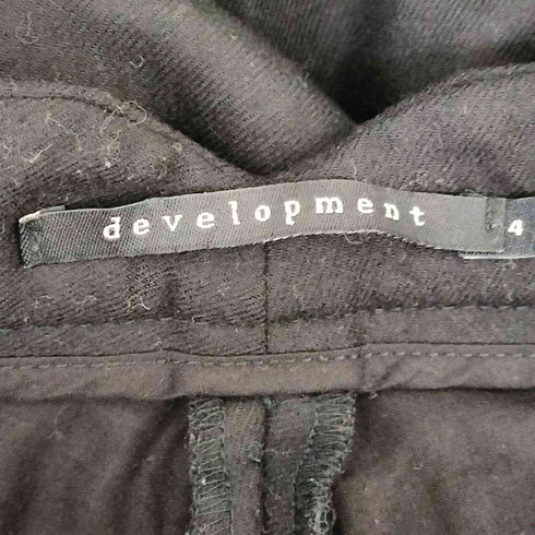 DEVELOPMENT デザインウエストスラックスパンツ メンズ