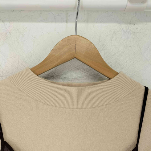 スナイデル snidel プリーツキャミレイヤードワンピース レディース FREE