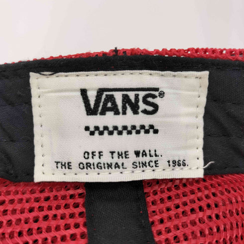 バンズ VANS フロントロゴ メッシュ キャップ メンズ