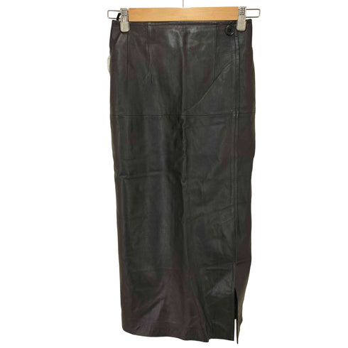 レザータイトスカート レディース