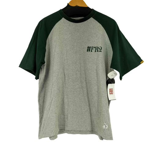 エフアールツー FR2 バックプリント S/S ラグランTシャツ メンズ JPN:L