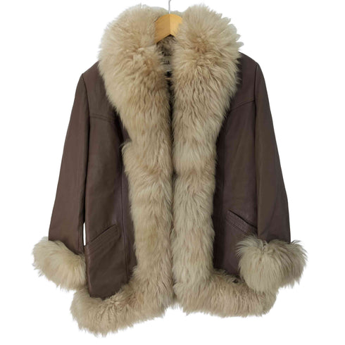 fook ファー レザージャケット レディース JPN:M