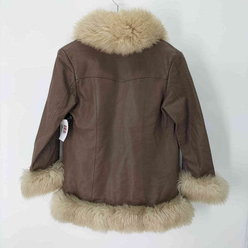 fook ファー レザージャケット レディース JPN:M