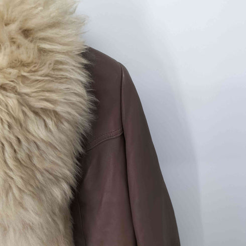 fook ファー レザージャケット レディース JPN:M