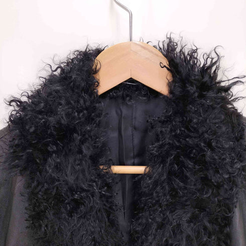 ファーレザージャケット レディース JPN:M