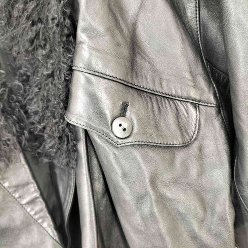 ファーレザージャケット レディース JPN:M