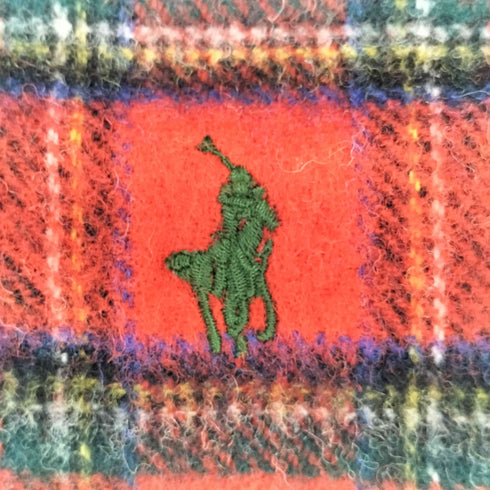 ポロラルフローレン POLO RALPH LAUREN タータンチェックマフラー レディース